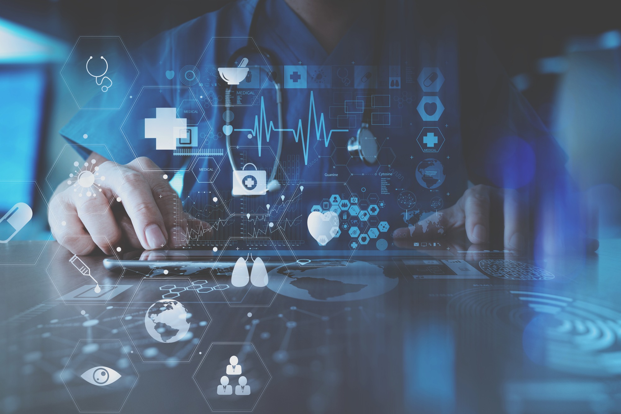 Medical technology concept